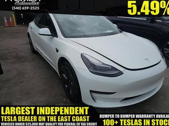 TESLA MODEL 3 2022 5YJ3E1EB8NF256989 image TESLA MODEL 3 2022 5YJ3E1EB8NF256989 image